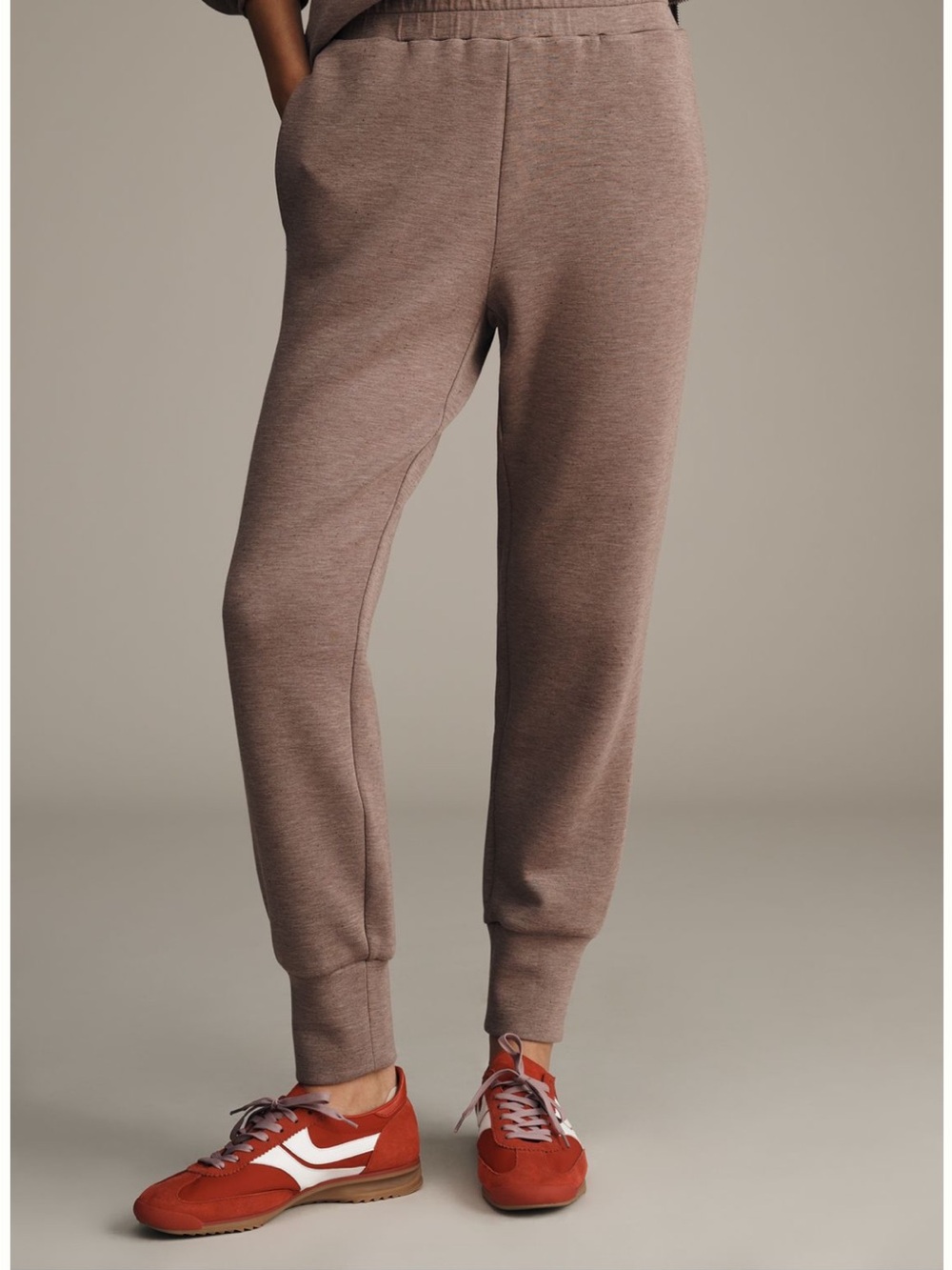 NWT Varley Slip Cuff 25 - Deep Taupe Marle - Picture 2 of 5
